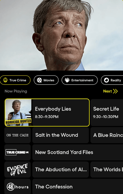 Live TV on Pluto TV