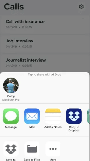 Rev Call Recorder